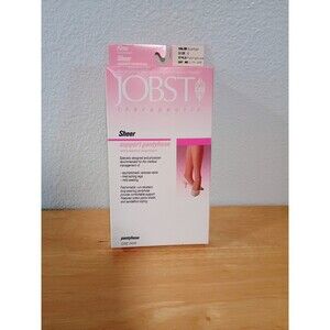 Vintage 1989 Jobst Sheer Panty Hose Firm Support Size E Color Suntan